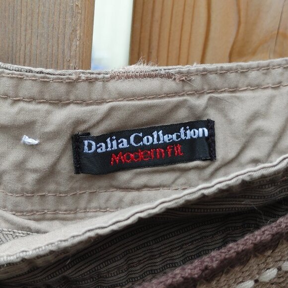 ATTRACTIVE Pin Stripe Woman's CARGO SKIRT Size 12 Dalia Collection - Picture 7 of 12